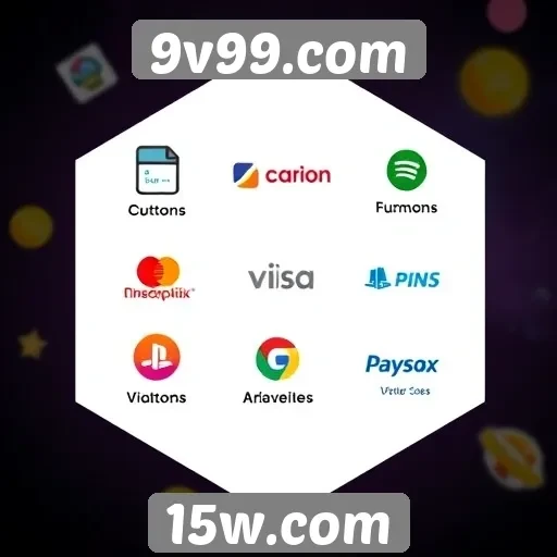 Métodos de pagamento no site de jogos 9v99.com